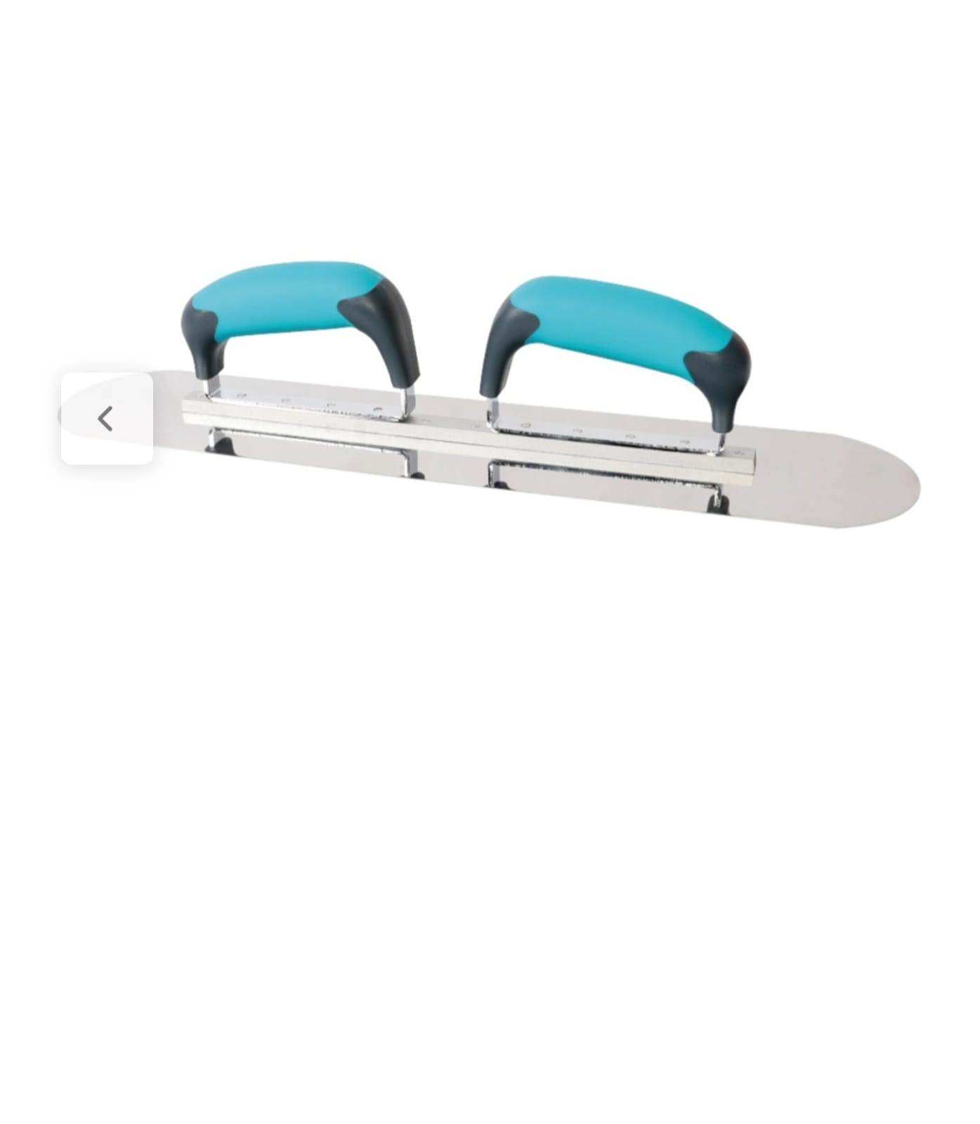 Lisseuse double poignée 2 bouts arrondis 450mm